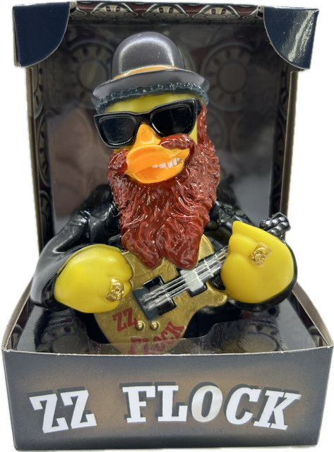 CelebriDucks ZZ Flock Rubber Duck