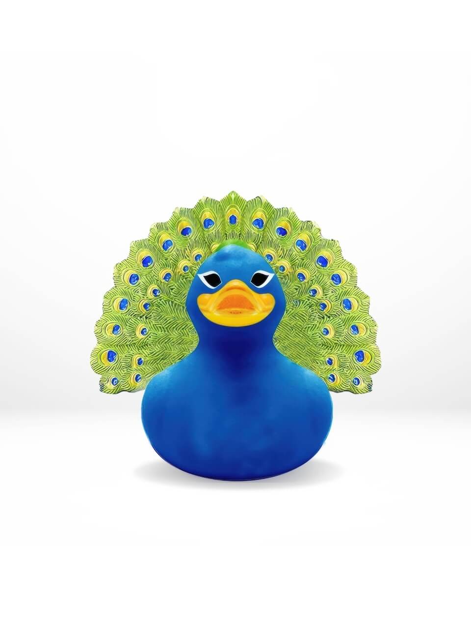 Just Ducks Custom Rubber Duck - Peacock