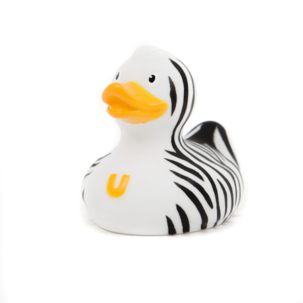 BUD Luxury Mini Zebra Rubber Duck