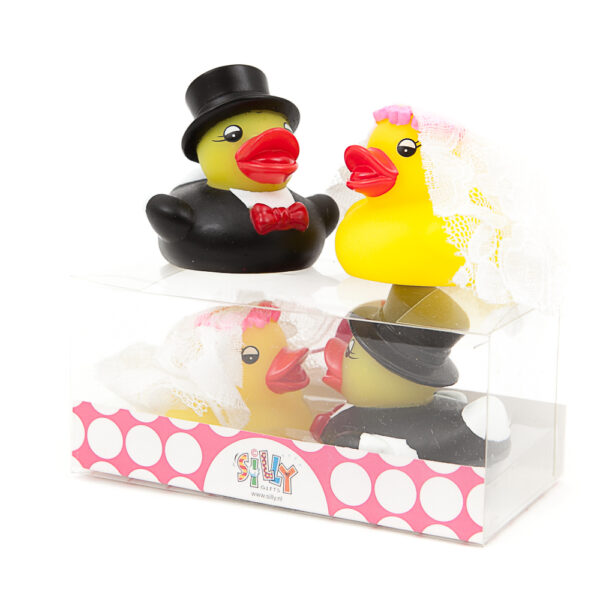 Wedding Flashing Duck Set Rubber Duck