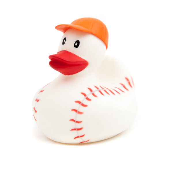 Deco Baseball Rubber Duck