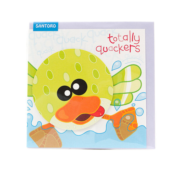 Greetings Card Totally Quackers