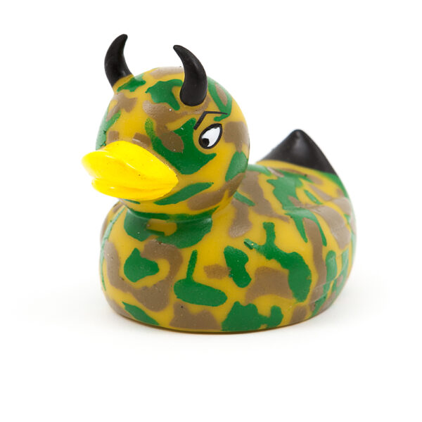Camo Devil Rubber Duck