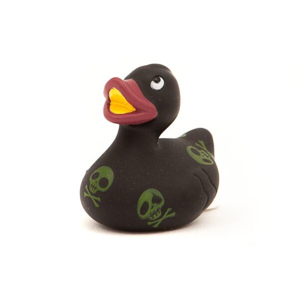 Skull and Bones 4cm Rubber Duck