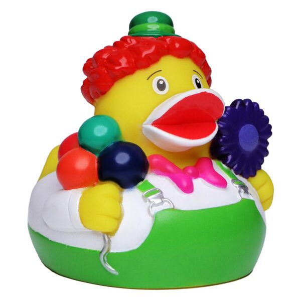 Clown with Balloons Rubber Duck