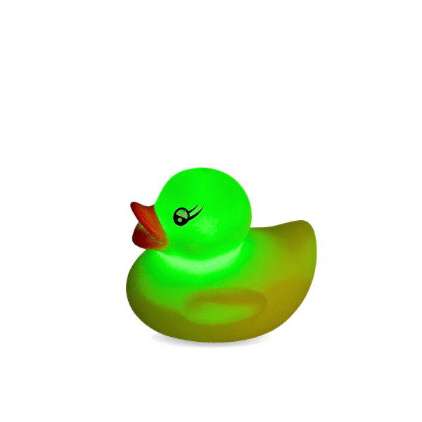 Flashing Cute Rubber Duck – Water Activated Light Up Duck – 6CM