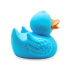 Luxury Squeaky Upswept Wing Rubber Duck 8CM – Blue