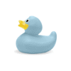 Luxury Baby Blue Rubber Duck – Special Edition Squeaky Duck – 8CM