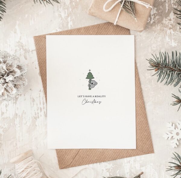 Christmas Card – ‘Have a Koality Christmas’ Christmas Card – ‘Have a Koality Christmas’