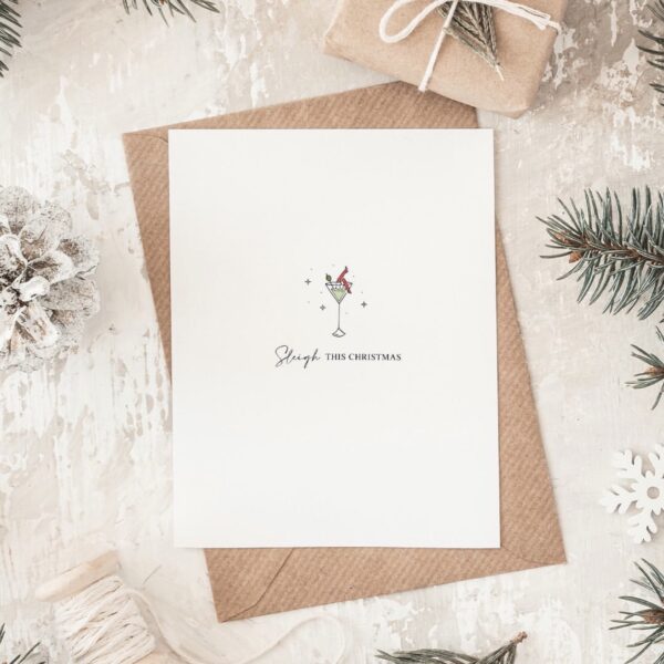 Christmas Card – ‘Sleigh This Christmas’